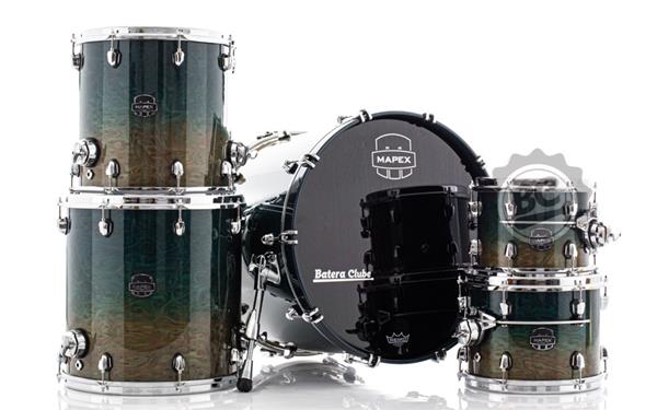 Bateria Mapex Saturn Evolution Hybrid Birch Exotic Aegean Fade 22