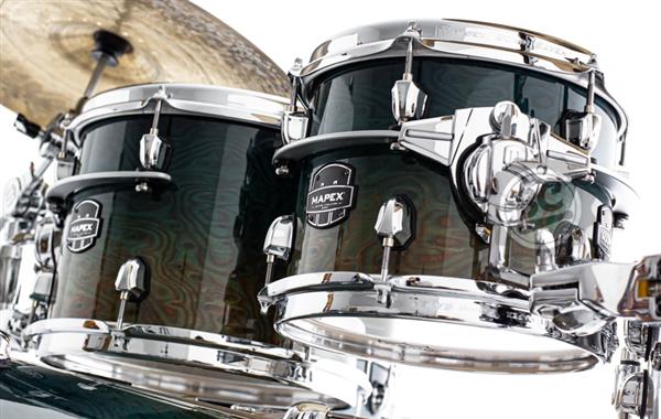 Bateria Mapex Saturn Evolution Hybrid Birch Exotic Aegean Fade 22