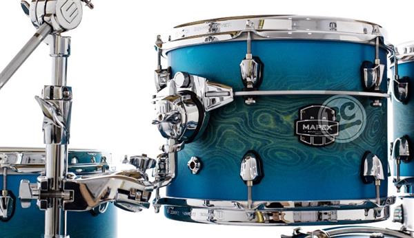Bateria Mapex Saturn Evolution Hybrid Birch Exotic Azure Burst 22