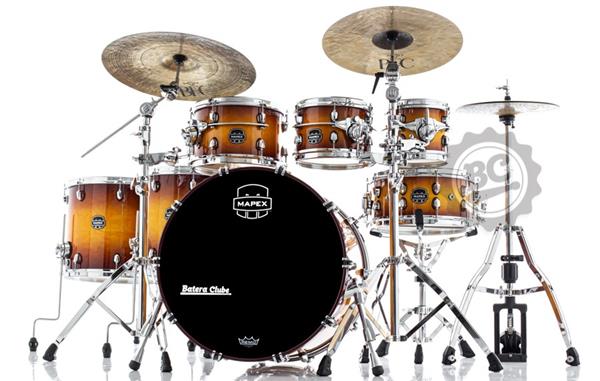 Bateria Mapex Saturn Evolution Maple Exotic Sunburst 22