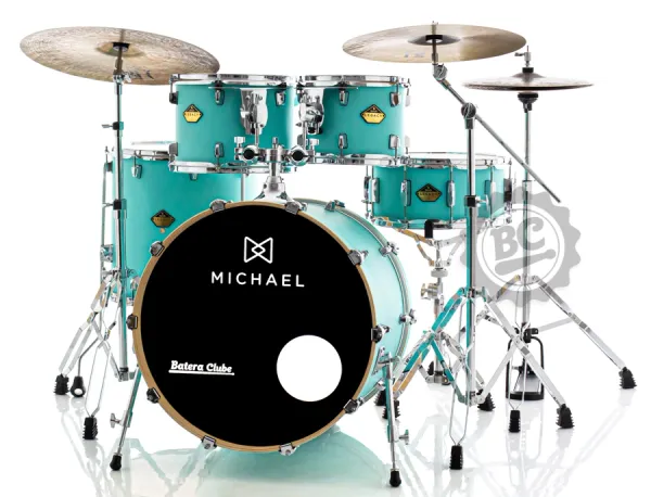 Bateria Michael Legacy Birch Vintage Green VGR 22