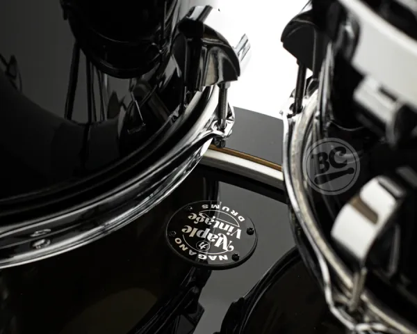 Bateria Nagano Maple Vintage Piano Black 22