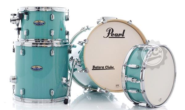 Bateria Pearl Decade Maple Bop Jazz Ice Mint com Bumbo 18