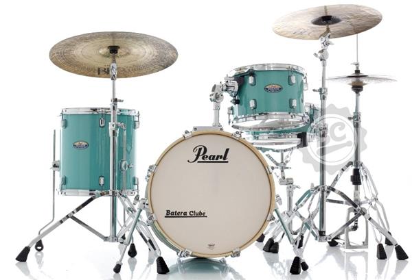 Bateria Pearl Decade Maple Bop Jazz Ice Mint com Bumbo 18