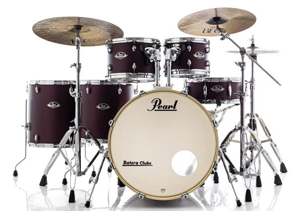 Bateria Pearl Export EXX Series Satin Scarlet 22