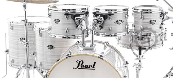 Bateria Pearl Export EXX Series Slipstream White 22