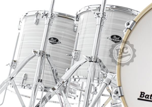 Bateria Pearl Export EXX Slipstream White Bumbo Duplo 22