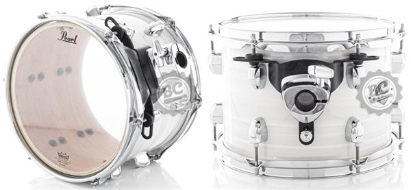 Bateria Pearl Export EXX Slipstream White Bumbo Duplo 22