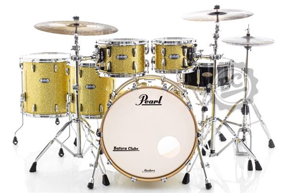 Bateria Pearl Masters Maple Complete MCT Bombay Gold Sparkle 22