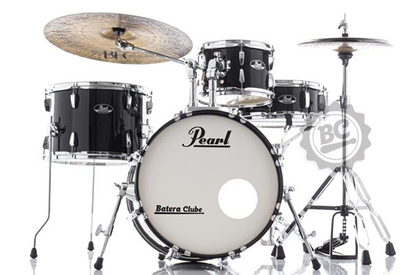 Bateria Pearl Roadshow Bop RS584 Jet Black com Bumbo 18