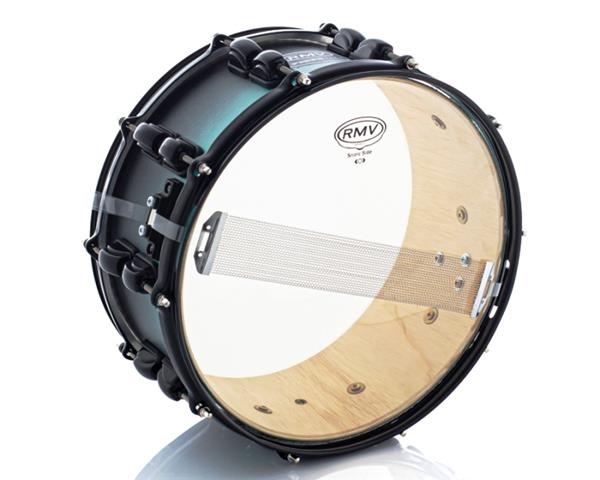 Bateria RMV FiberTech Turquesa Black Fade 22