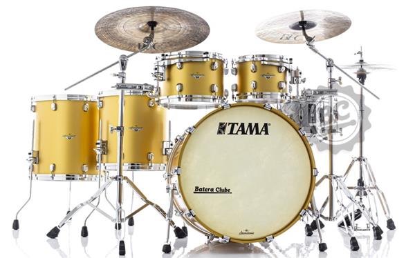 Bateria Tama Starclassic Maple Satin Aztec Gold Metallic 22