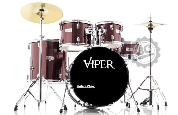 Bateria Viper by X-Pro C.Ibañez Wine Sparkle Completa 20