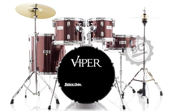 Bateria Viper by X-Pro C.Ibañez Wine Sparkle Completa 20