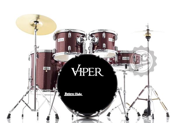Bateria Viper by X-Pro C.Ibañez Wine Sparkle Completa 20