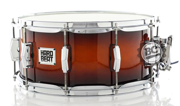 Caixa Hard Beat Maple Shell Red Burst Lacquer 14x6,5
