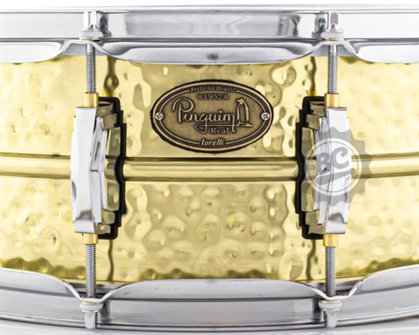 Caixa Pinguim Real Hammered Brass 14x5