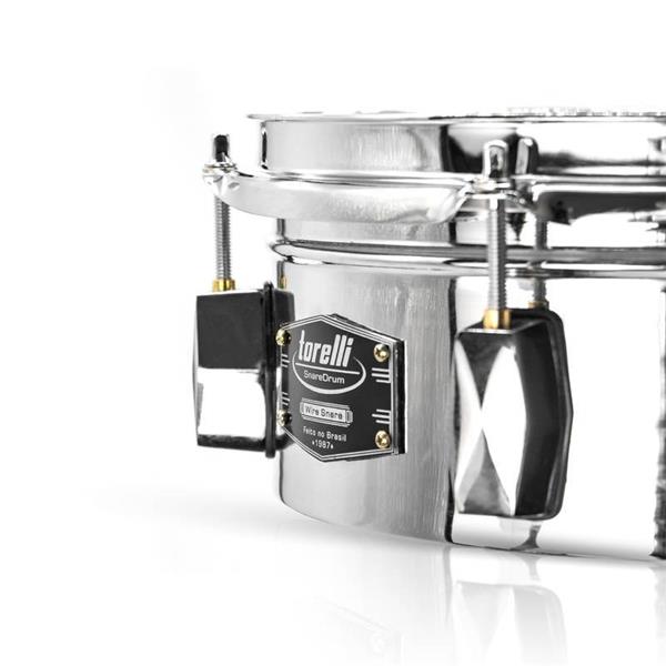 Caixa Timbalito Torelli Wire Snare Cromada 10x4