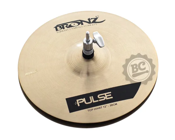 Chimbal Bronz Cymbals Pulse Traditional Hihat 12
