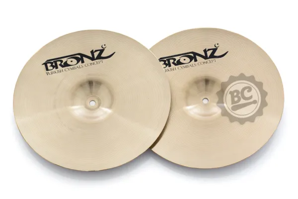 Chimbal Bronz Cymbals Pulse Traditional Hihat 13