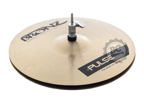 Chimbal Bronz Cymbals Pulse Traditional Hihat 14