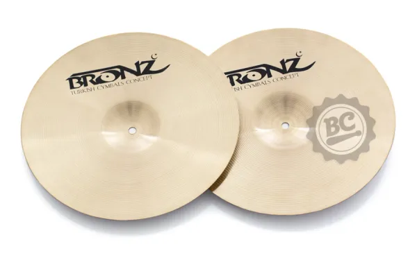 Chimbal Bronz Cymbals Pulse Traditional Hihat 14