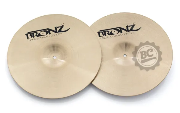 Chimbal Bronz Cymbals Pulse Traditional Hihat 15