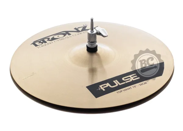 Chimbal Bronz Cymbals Pulse Traditional Hihat 15
