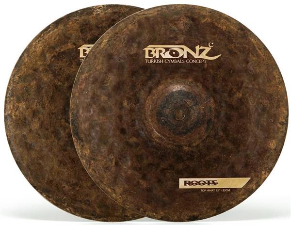 Chimbal Bronz Cymbals Roots Formula Hihat 13