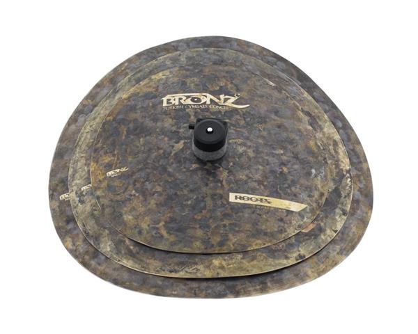 Clap Stack Bronz Cymbals Roots Clap Trio de Pratos 11