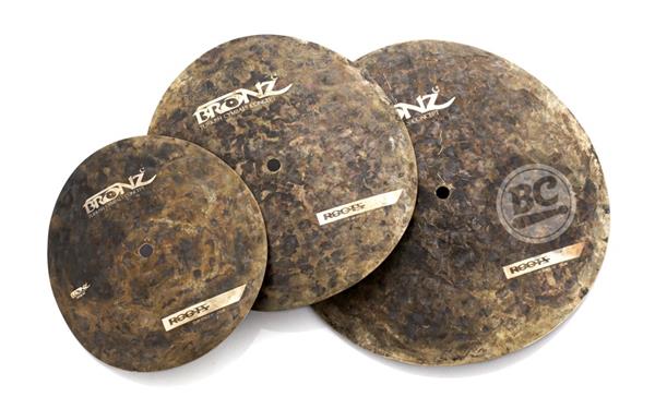 Clap Stack Bronz Cymbals Roots Clap Trio de Pratos 9
