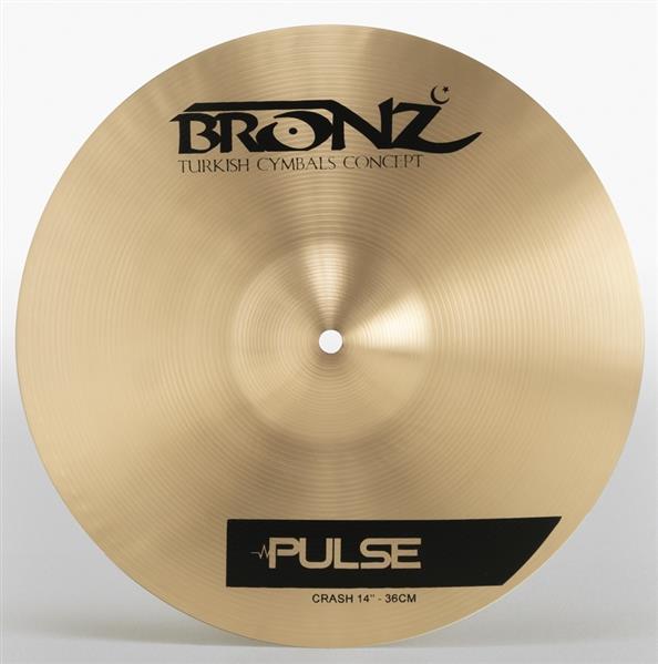 Crash Bronz Cymbals Pulse Traditional 14 Crash Bronz Cymbals Pulse Traditional 14