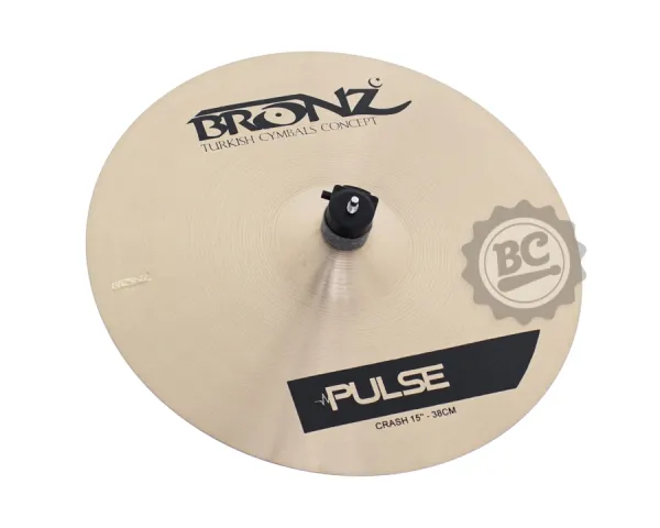 Crash Bronz Cymbals Pulse Traditional 15