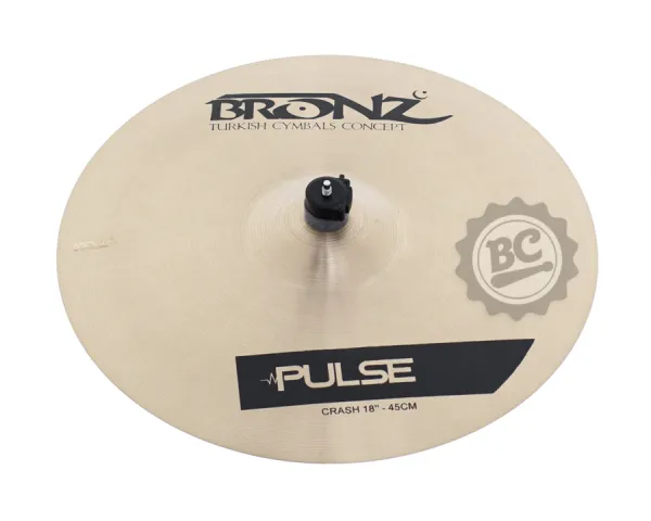 Crash Bronz Cymbals Pulse Traditional 18