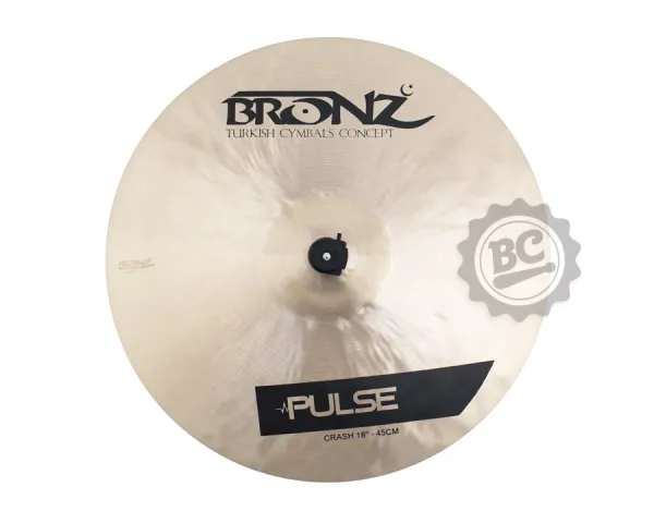 Crash Bronz Cymbals Pulse Traditional 18