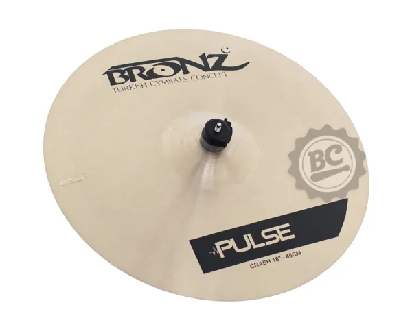 Crash Bronz Cymbals Pulse Traditional 18