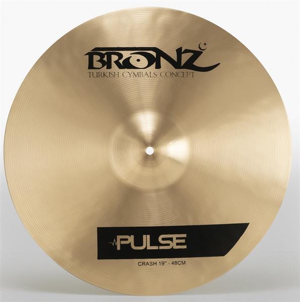 Crash Bronz Cymbals Pulse Traditional 19