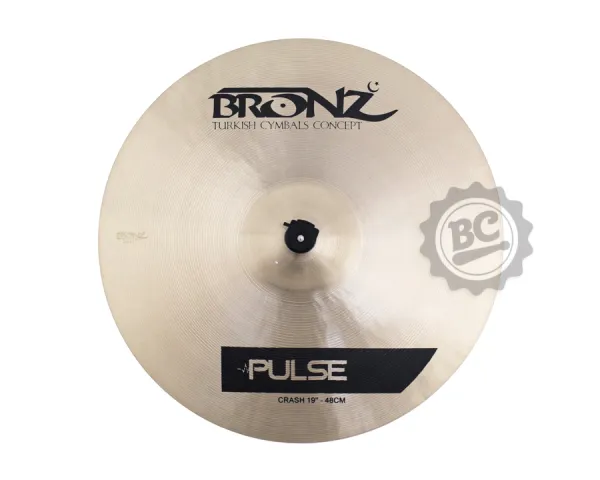 Crash Bronz Cymbals Pulse Traditional 19