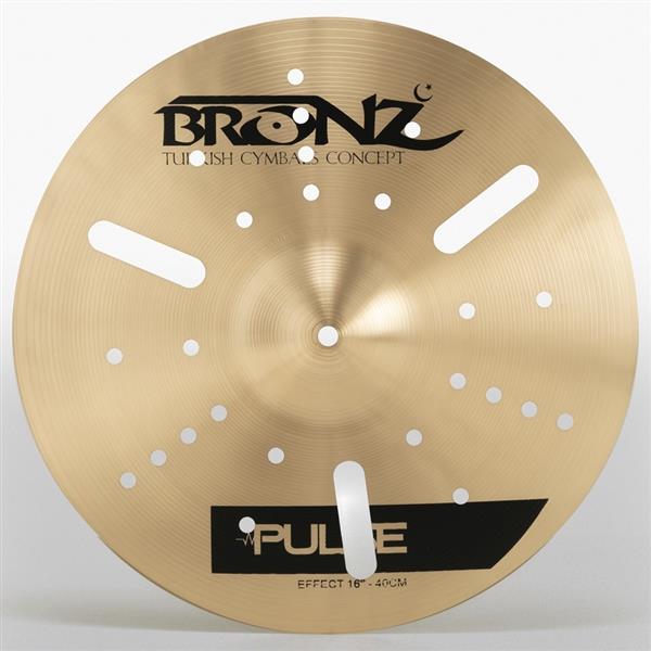 Crash Bronz Cymbals Pulse Traditional Effect 16