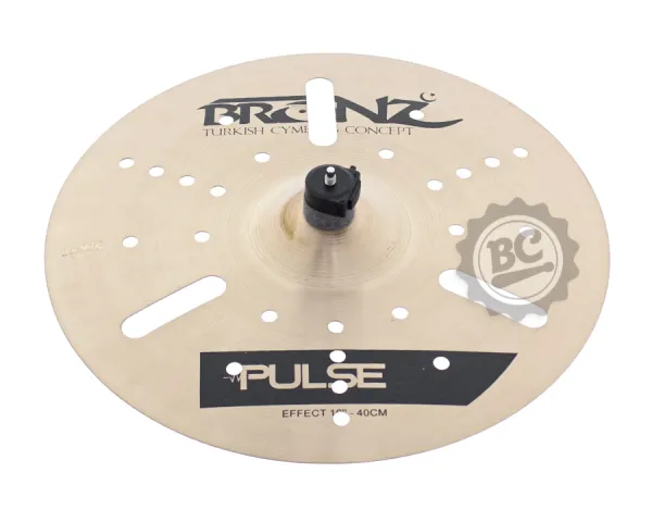 Crash Bronz Cymbals Pulse Traditional Effect 16