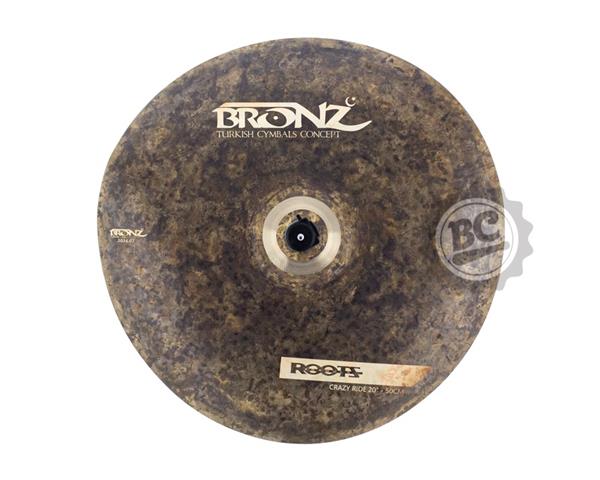 Crash Ride Bronz Cymbals Roots Crazy Trash 20