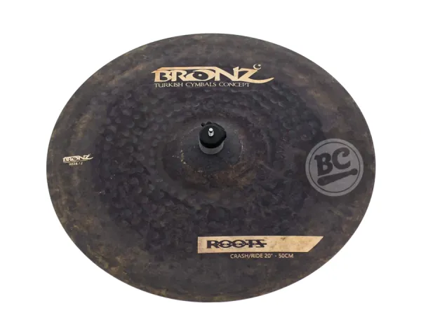 Crash Ride Bronz Cymbals Roots Formula Series 20