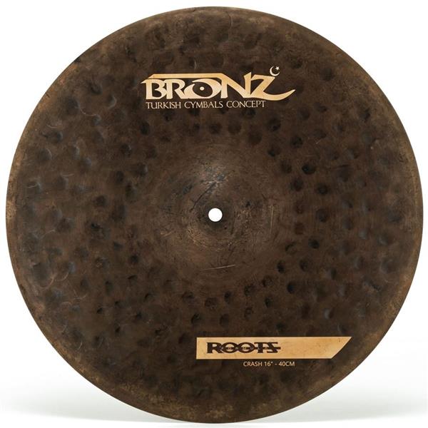 Kit de Pratos Bronz Cymbals Roots com Bag, Crash 16