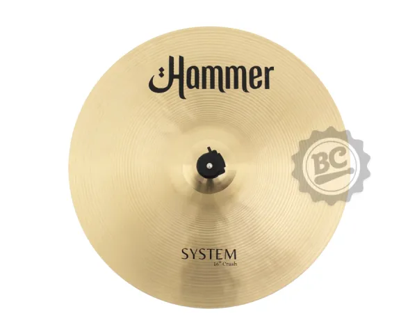 Kit de Pratos Hammer System B20 by Liverpool com Crash 16