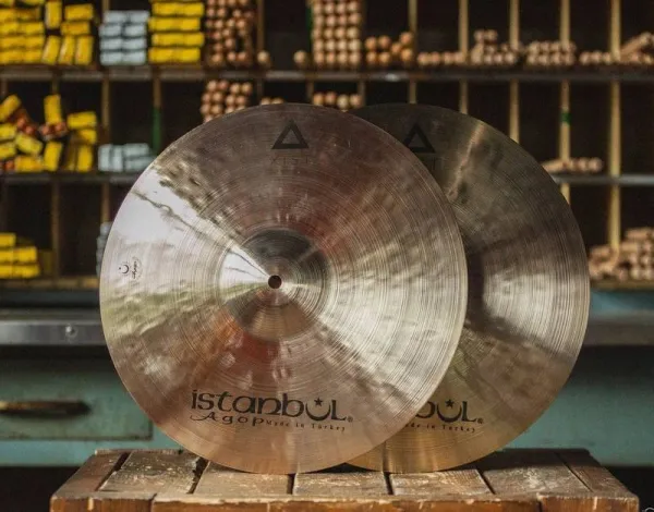 Kit de Pratos Istanbul Agop Xist Brilliant IXBS3 com Crash 16