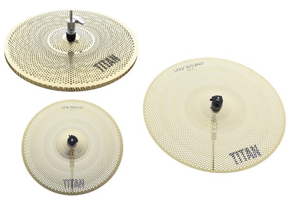 Kit de Pratos Titan Low Sound com Chimbal 14