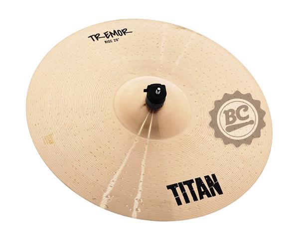 Kit de Pratos Titan Tremor com Crash 16