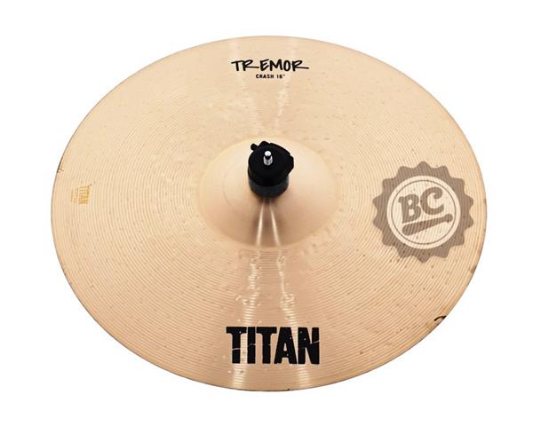 Kit de Pratos Titan Tremor com Crash 16