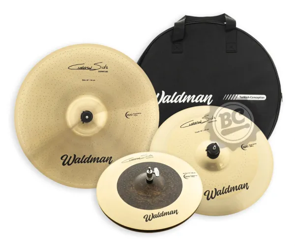 Kit de Pratos Waldman Cleverson Silva em B20 Hihat 15