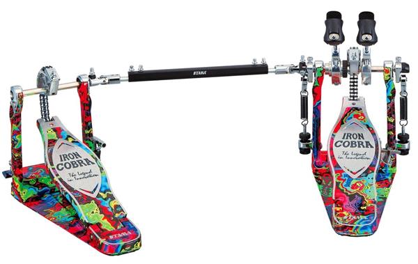 Pedal Duplo Tama Iron Cobra Limited 50th Anniversary Marble